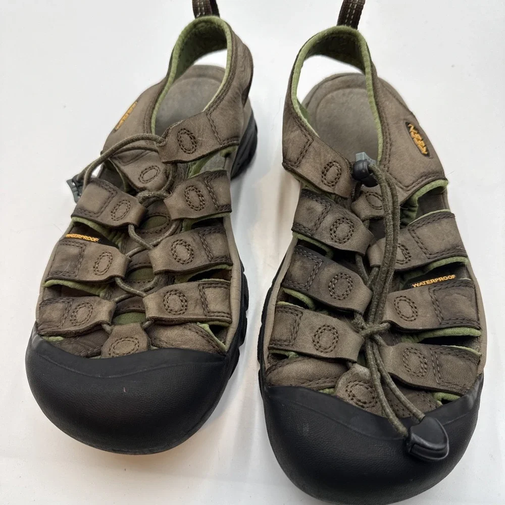 Keen Newport H2 Outdoor Adjustable Drawstring Hiking Waterproof Sandal Men 10